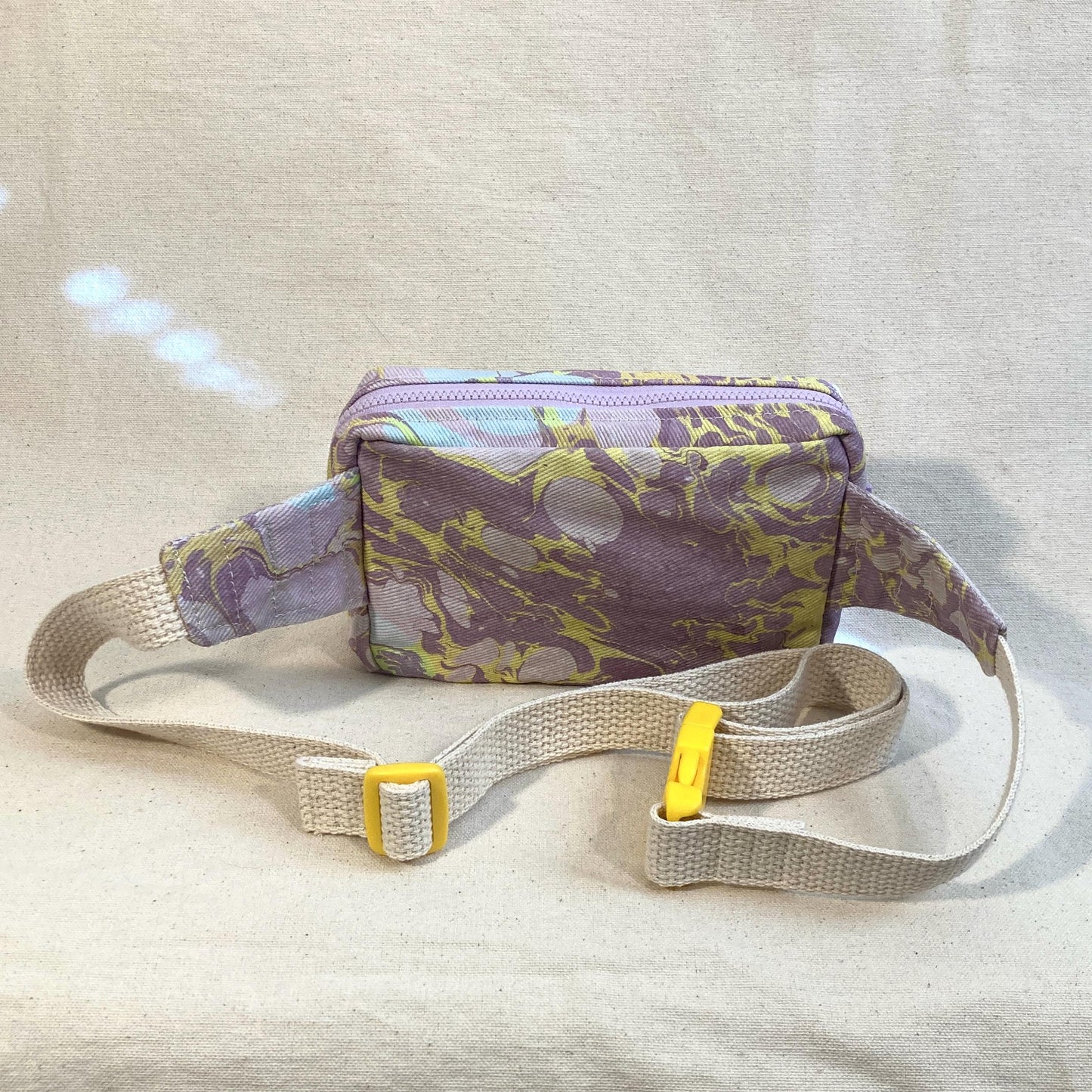 Water marbled fanny pack