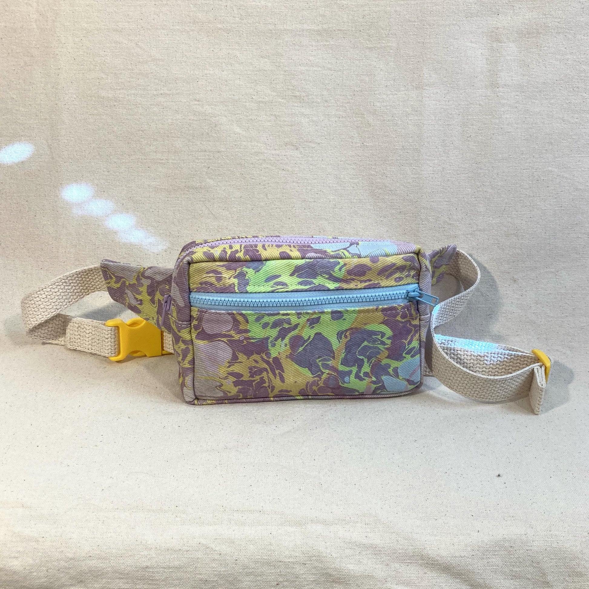 Water marbled fanny pack